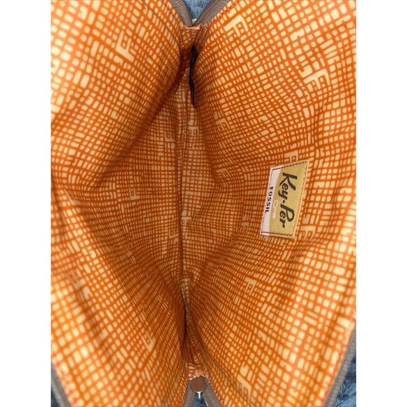 Fossil Key-Per Coated Canvas Zipper Ladybug Print Tablet iPad Case - Picture 4 of 4